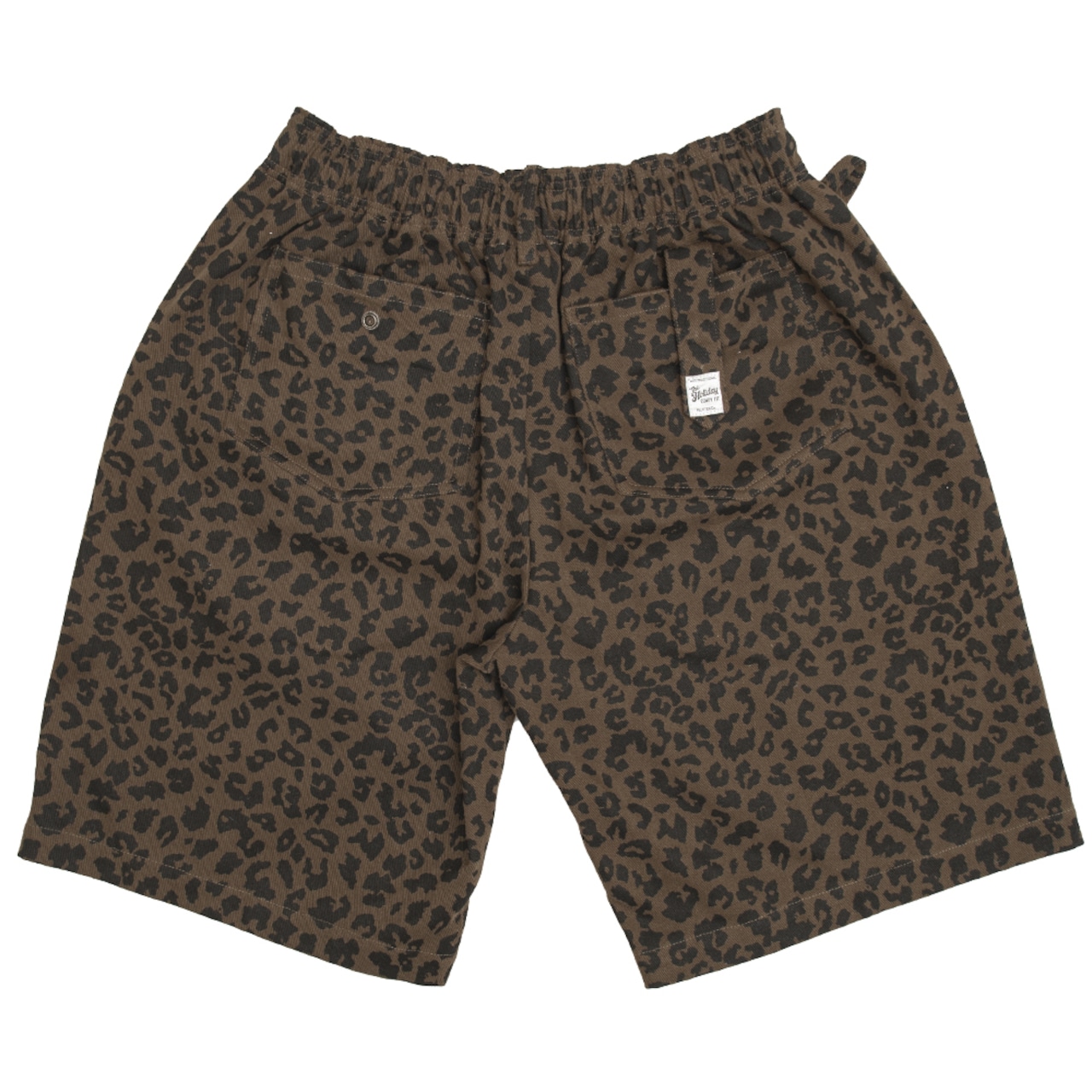 画像2: FLUTTER (フラッター) | The Holiday - Comfy fit- Leopard Cotton Twill Short Easy Pants  (2)