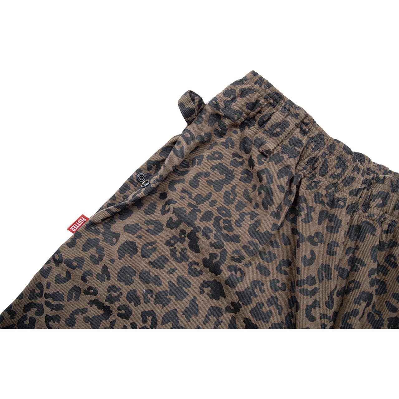画像3: FLUTTER (フラッター) | The Holiday - Comfy fit- Leopard Cotton Twill Short Easy Pants  (3)