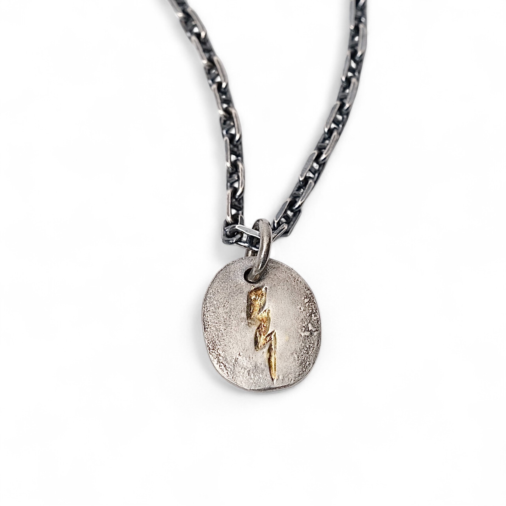 画像1: RAOING (ローイング) | Thunder Metal Pendant K18 Braze  (1)