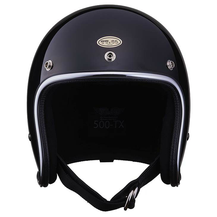 画像2: TT&CO. (ティーティーアンドカンパニー) | 500TX クロームトリム JET HELMET ヘルメット  (2)