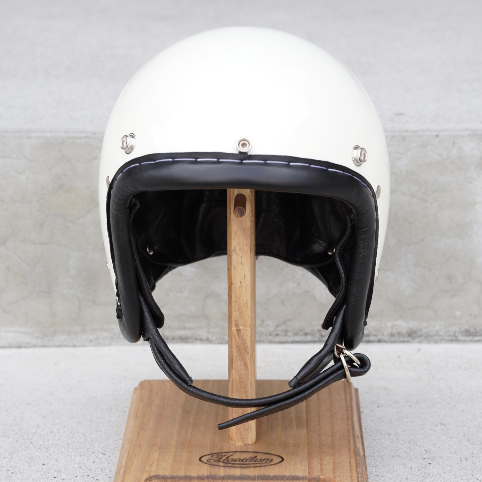 画像2: Wolf of genuine (ウルフ オブ ジェニュイン) | WG01 JET HELMET ヘルメット  (2)
