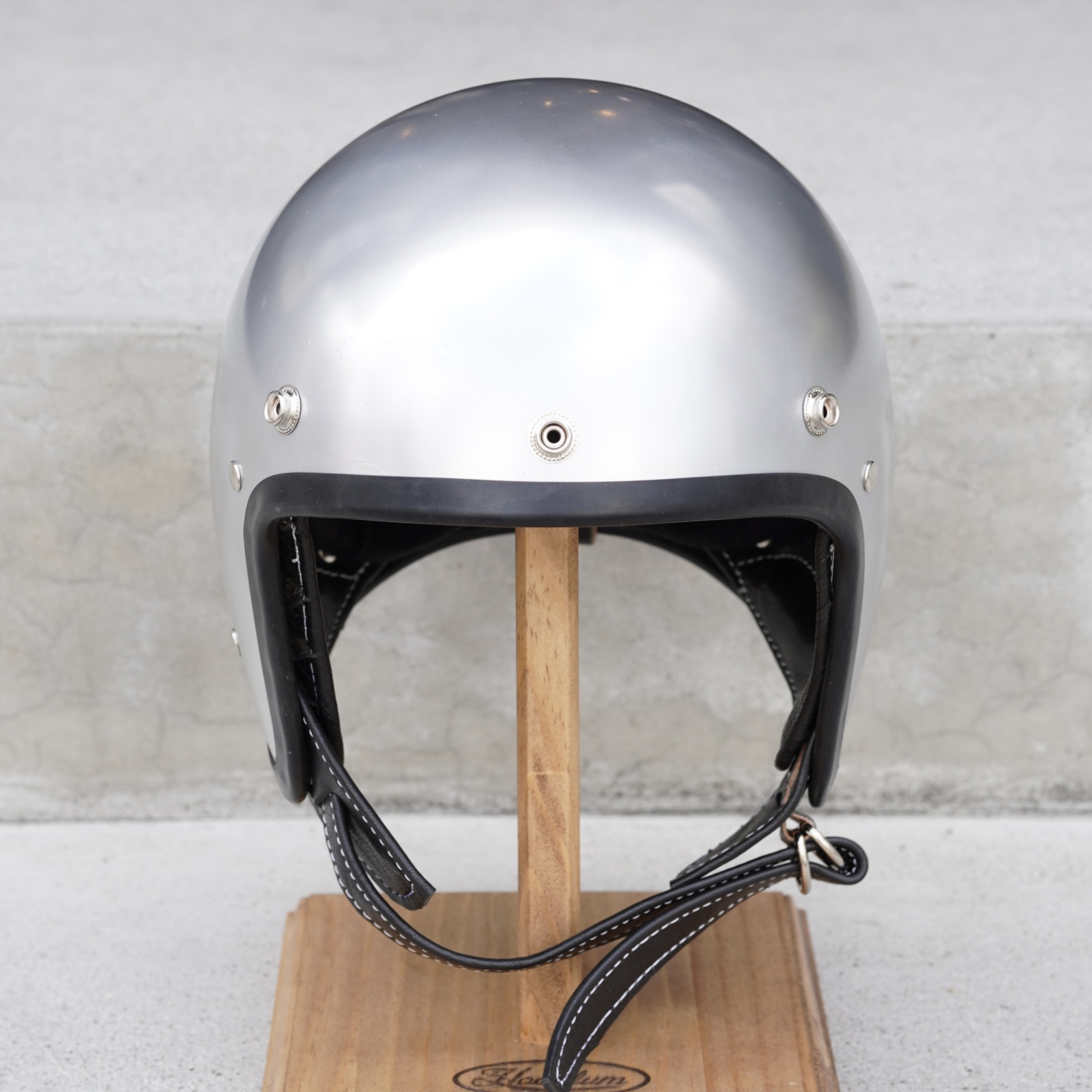 画像2: Wolf of genuine (ウルフ オブ ジェニュイン) | WG01 JET HELMET ヘルメット  (2)