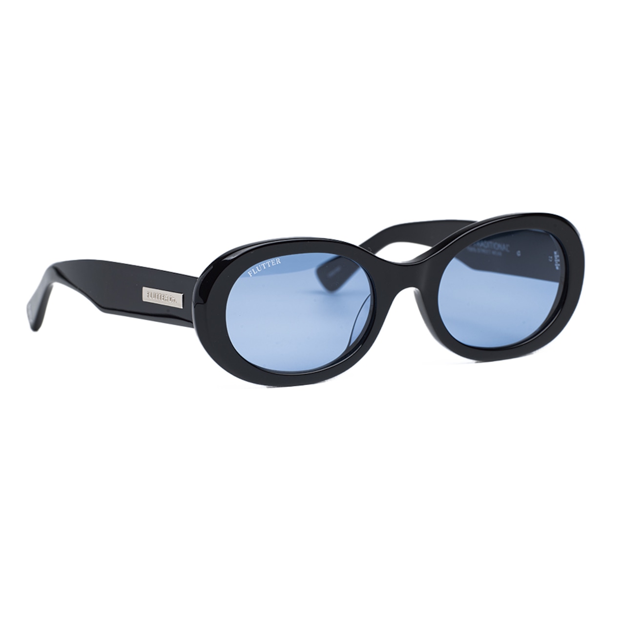 画像2: FLUTTER (フラッター) | Acetate Narrow Oval Glasses  (2)