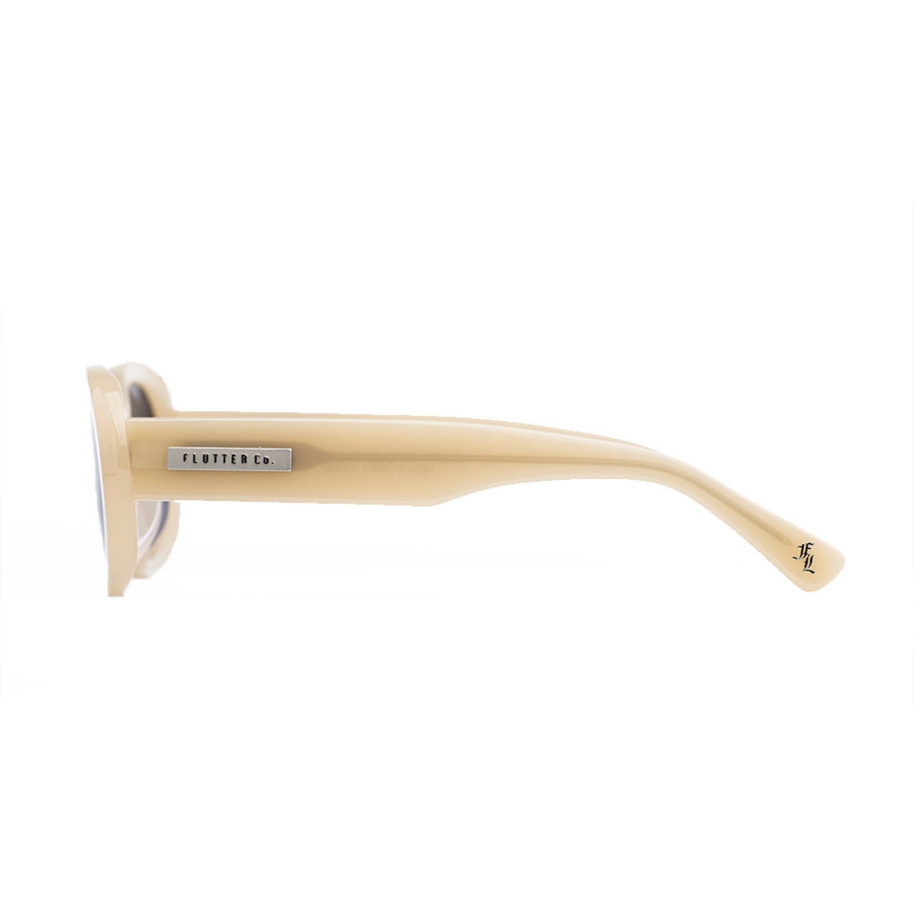 画像3: FLUTTER (フラッター) | Acetate Narrow Oval Glasses  (3)