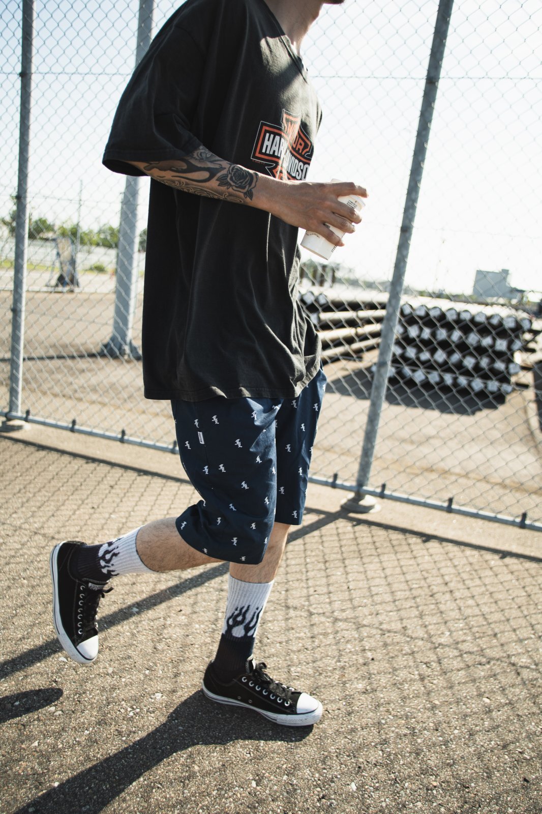 画像: FLUTTER (フラッター) | O/E FL logo Easy Short Pants 