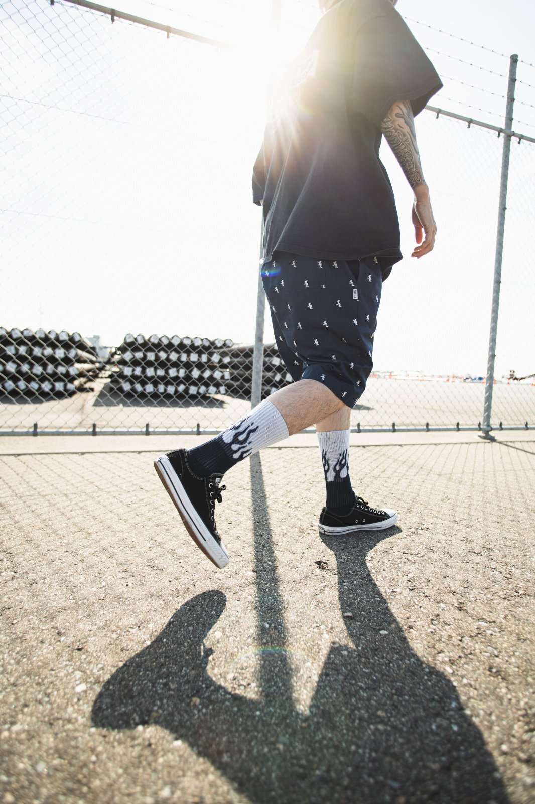 画像: FLUTTER (フラッター) | O/E FL logo Easy Short Pants 