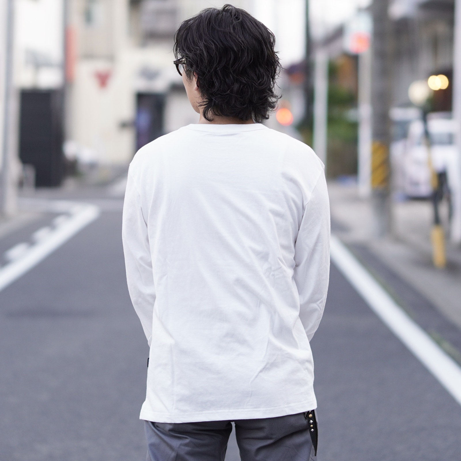 画像3: BLUCO (ブルコ) | HEAVY DRY COTTON PRINT L/S TEE -Artwork by 遊鷹-  (3)