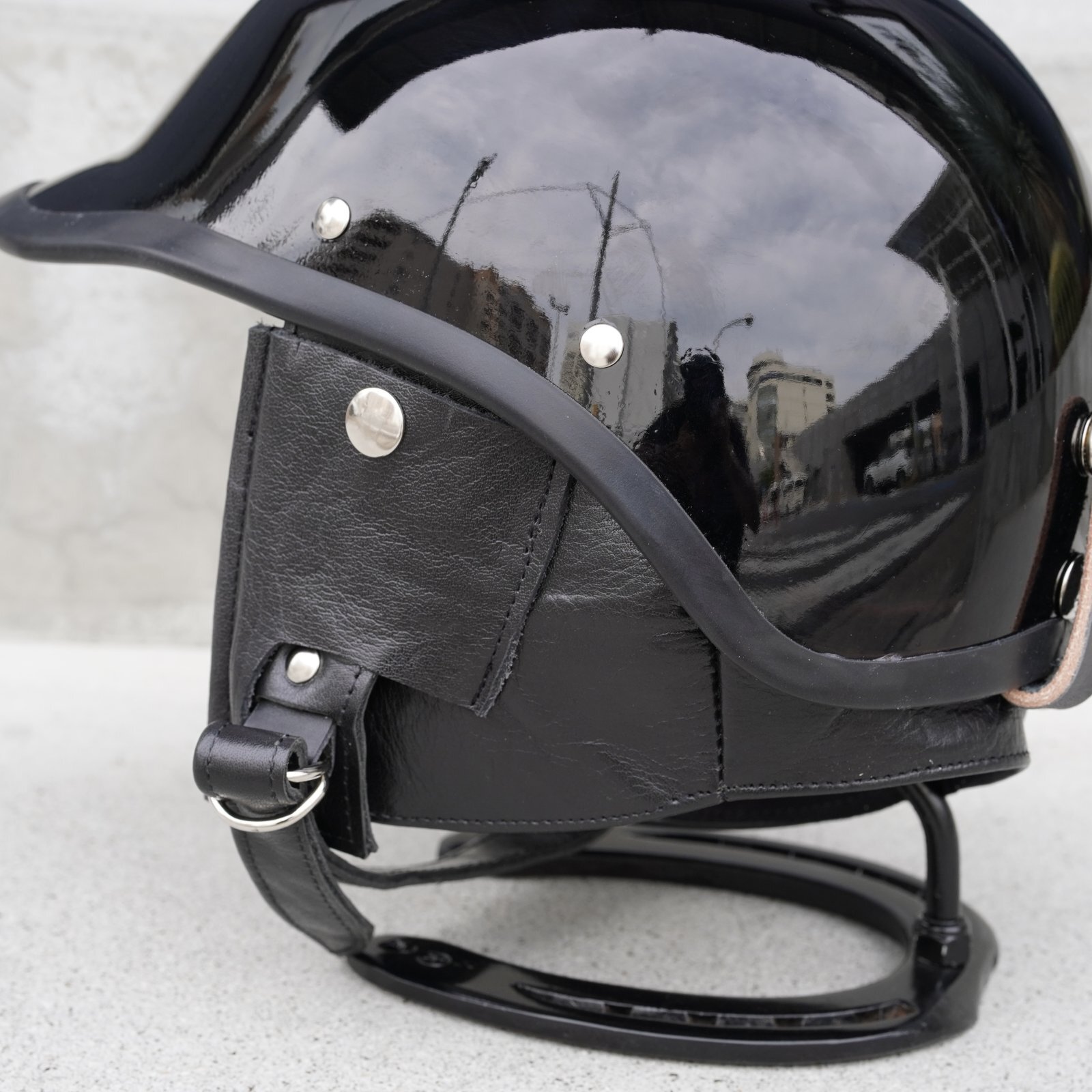 画像6: WOLF HELMET (ウルフヘルメット) | HAFJG06 ジョッキーヘルメット  (6)