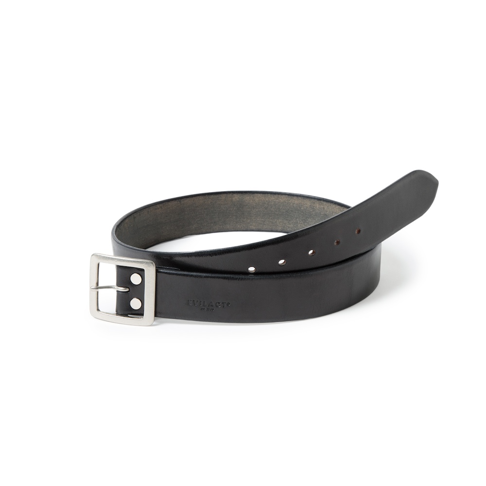 画像1: EVILACT (イーヴルアクト) | EVILACT "SADDLE LEATHER BELT 40mm"  (1)