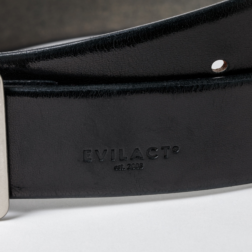 画像2: EVILACT (イーヴルアクト) | EVILACT "SADDLE LEATHER BELT 40mm"  (2)