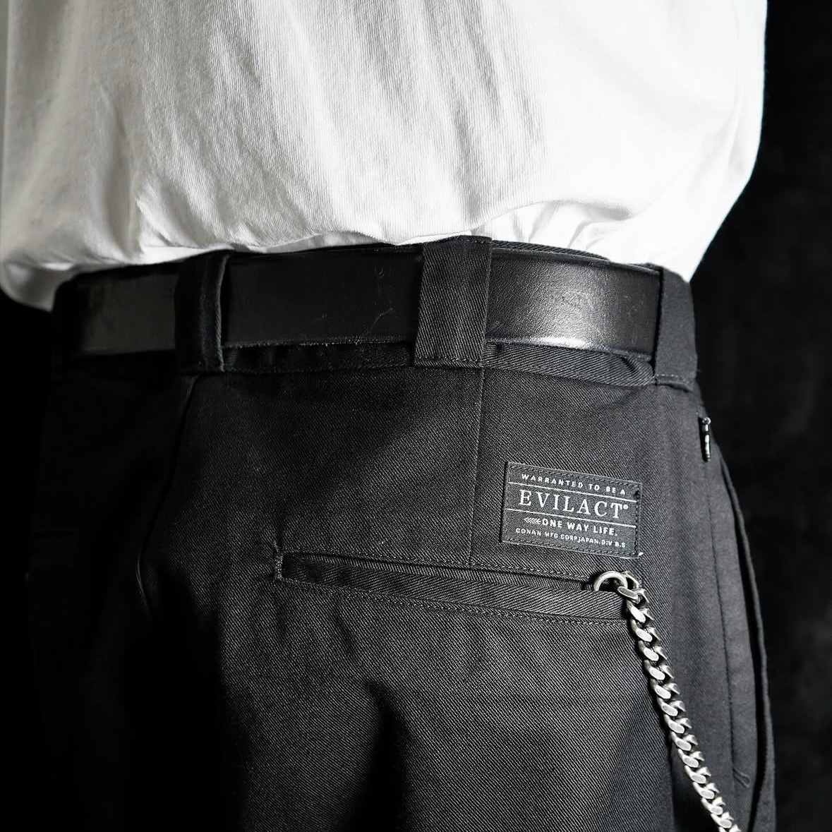 画像5: EVILACT (イーヴルアクト) | EVILACT "SADDLE LEATHER BELT 35mm"  (5)