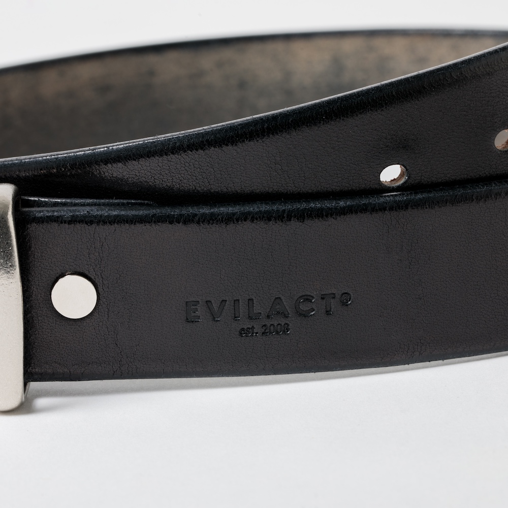画像2: EVILACT (イーヴルアクト) | EVILACT "SADDLE LEATHER BELT 35mm"  (2)