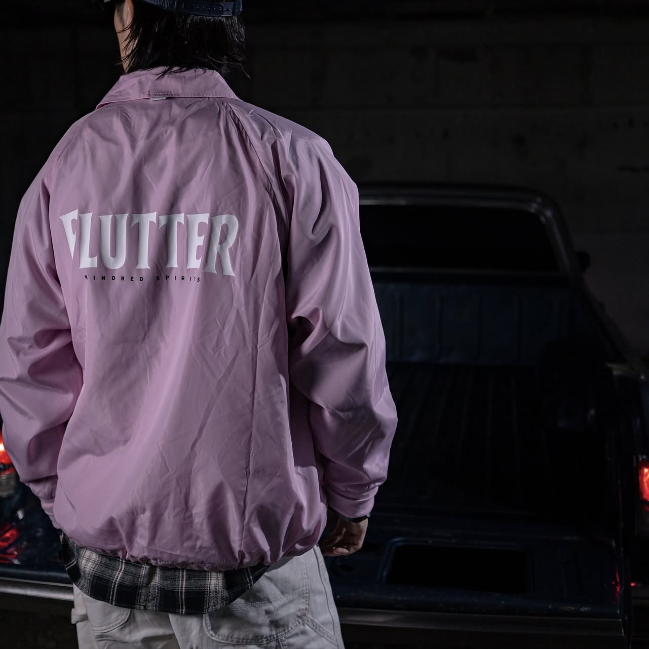 画像12: FLUTTER (フラッター) | "The Dress" OG logo Windbreaker  (12)