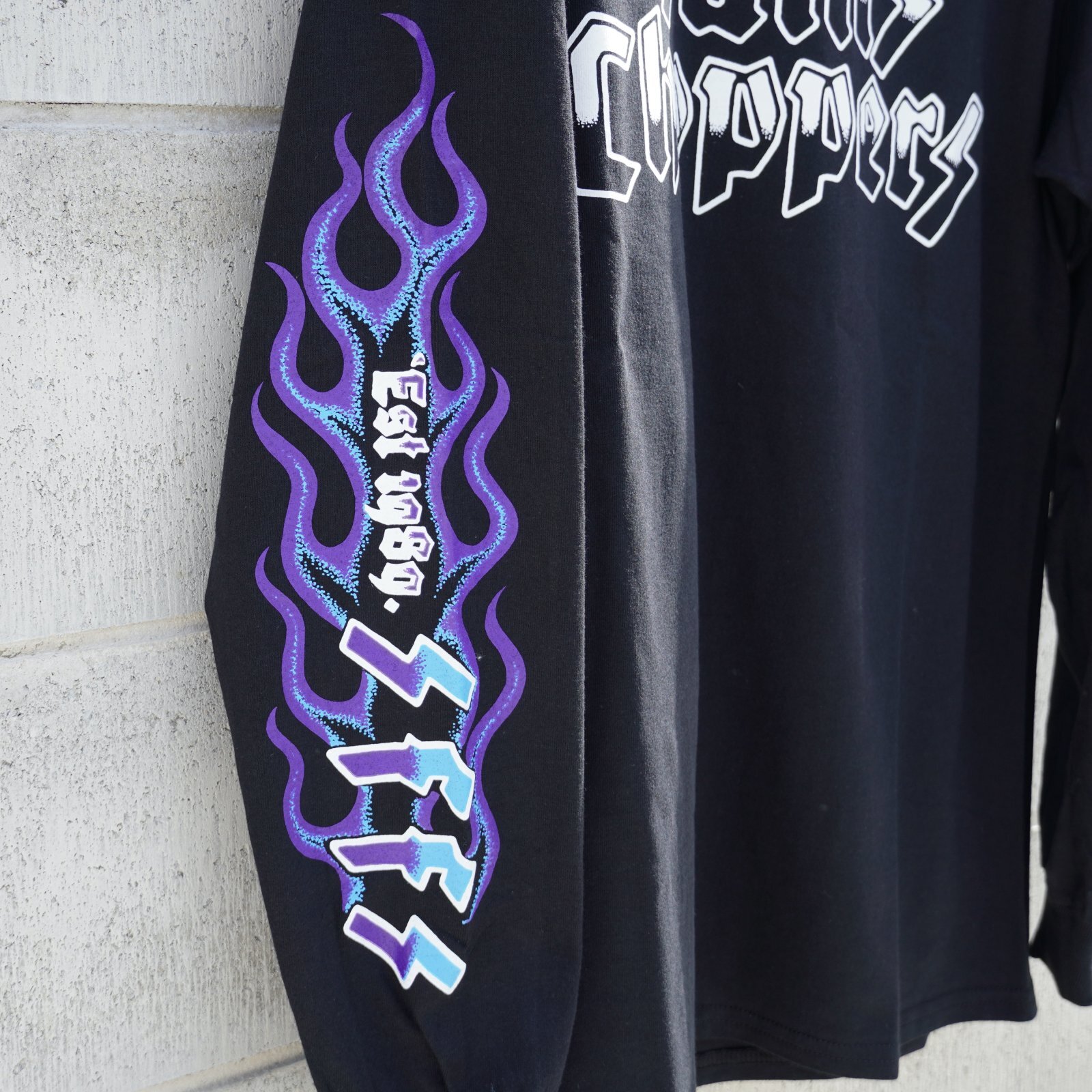 画像4: SAMS (サムズ) | SAMS FLAMES LONG SLEEVE TEE  (4)