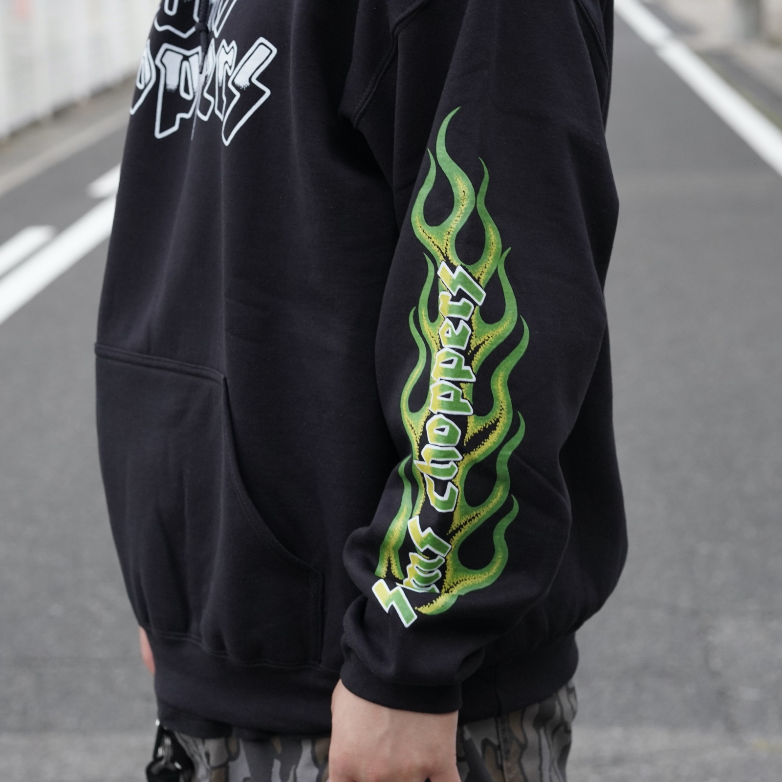 画像5: SAMS (サムズ) | SAMS FLAMES HOODIE  (5)
