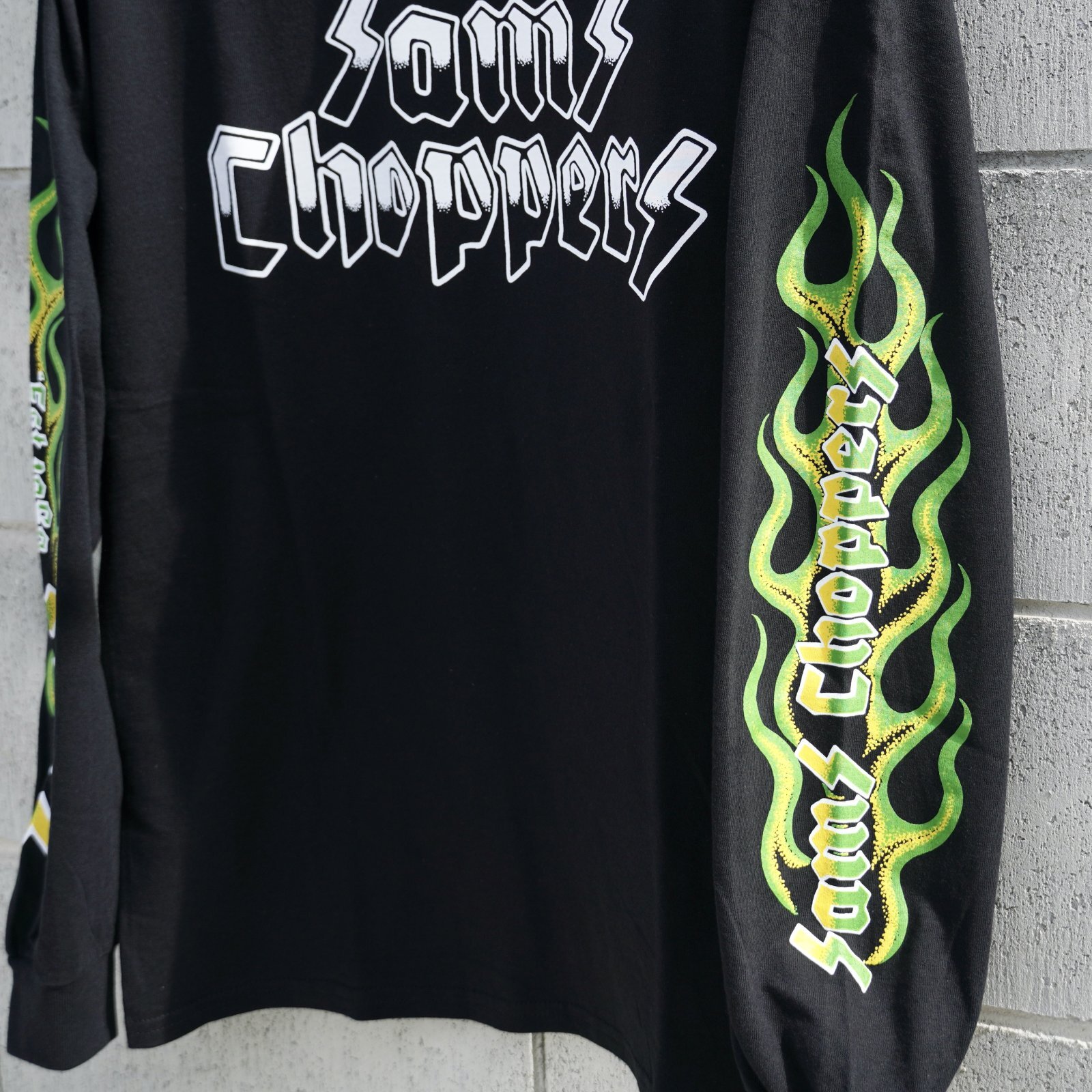 画像6: SAMS (サムズ) | SAMS FLAMES LONG SLEEVE TEE  (6)