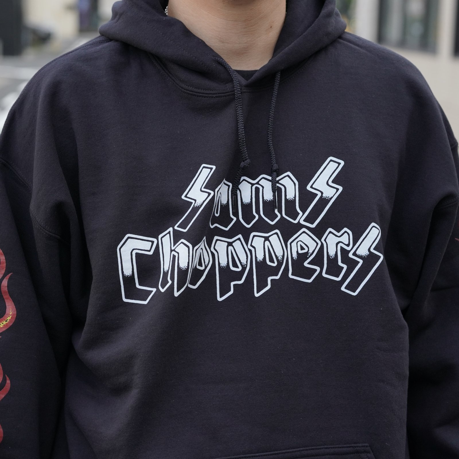画像4: SAMS (サムズ) | SAMS FLAMES HOODIE  (4)