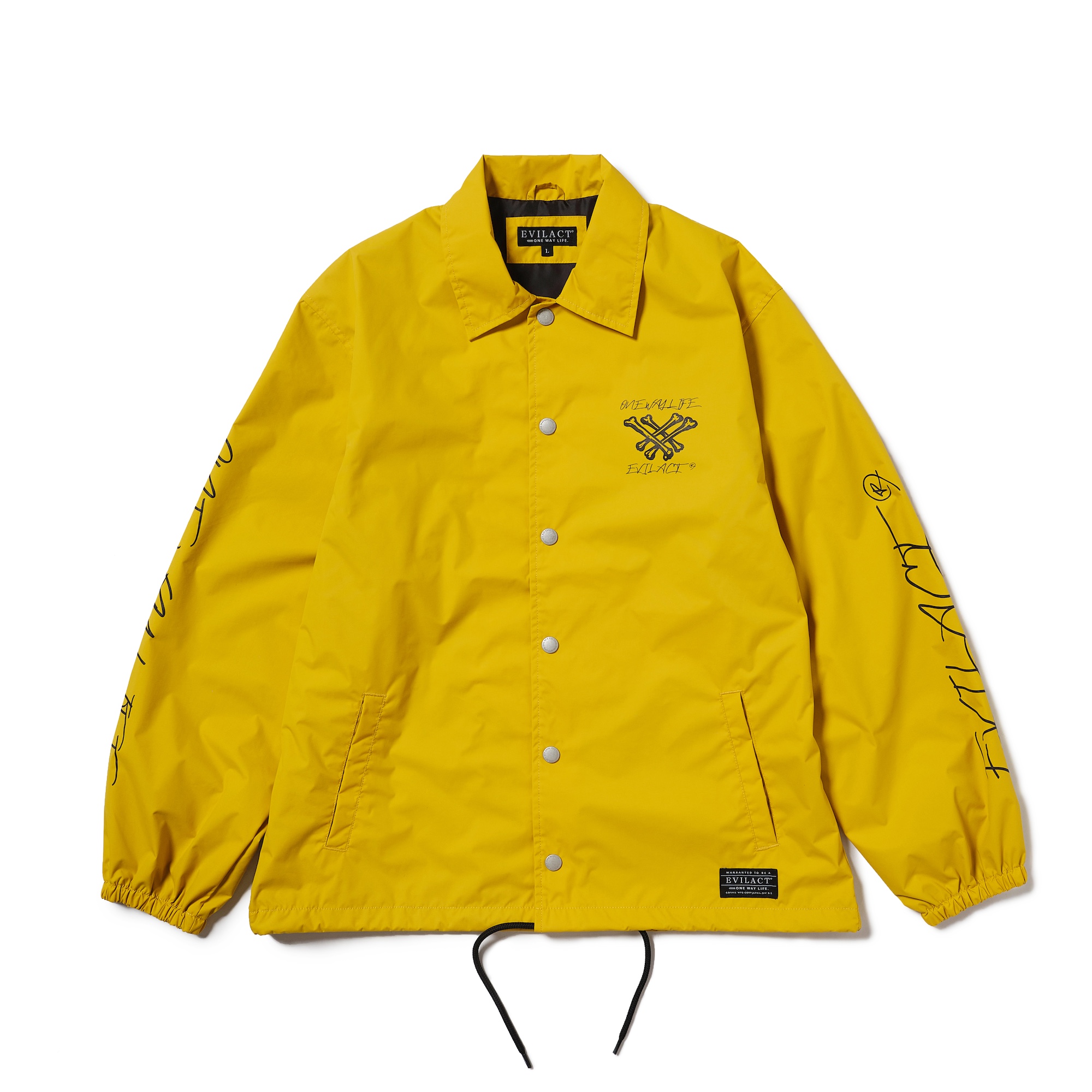 画像1: EVILACT (イーヴルアクト) | CROSS BONE WIND BREAKER  (1)