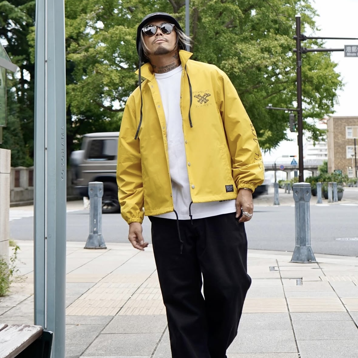 画像9: EVILACT (イーヴルアクト) | CROSS BONE WIND BREAKER  (9)