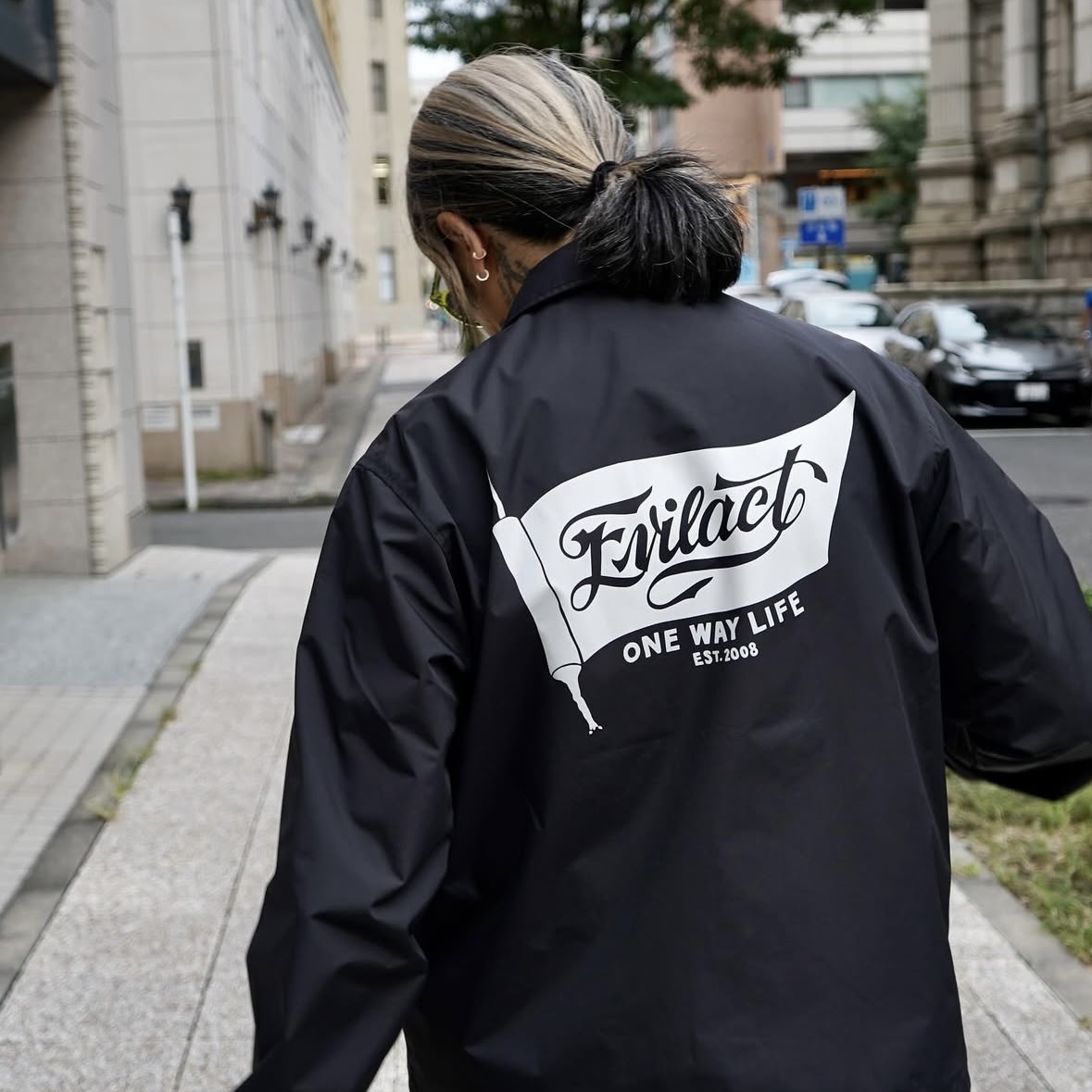 画像9: EVILACT (イーヴルアクト) | FLAG WIND BREAKER  (9)