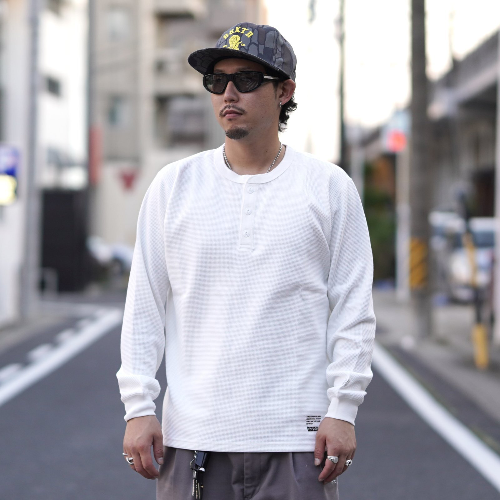 画像1: BLUCO (ブルコ) | HENRY NECK THERMAL SHIRTS  (1)