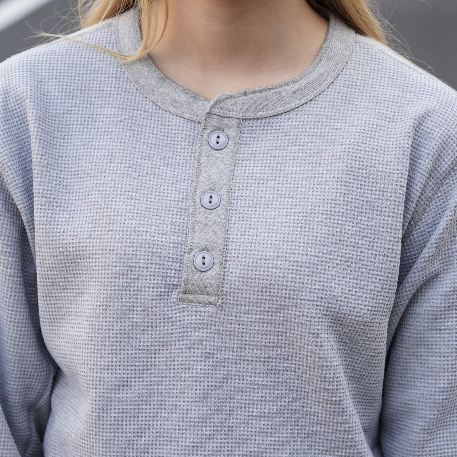 画像5: BLUCO (ブルコ) | HENRY NECK THERMAL SHIRTS  (5)