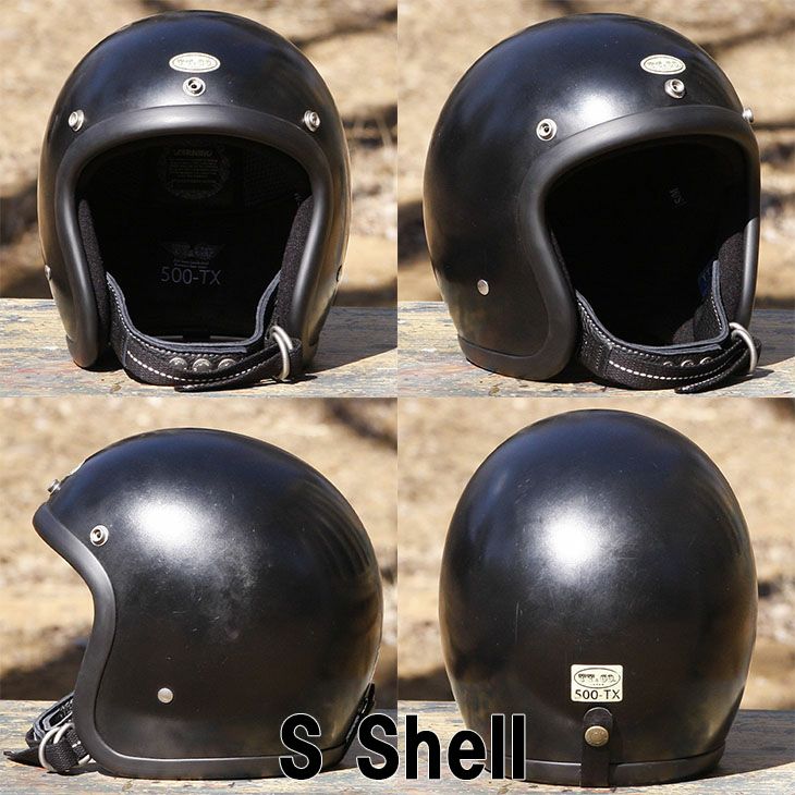 画像2: TT&CO. (ティーティーアンドカンパニー) | 500TX -DISTORTION BLACK- JET HELMET ヘルメット  (2)