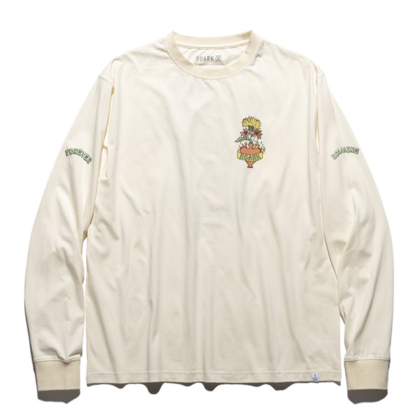 画像1: ROARK (ロアーク) | "FLORAL BOQUET" L/S TEE  (1)