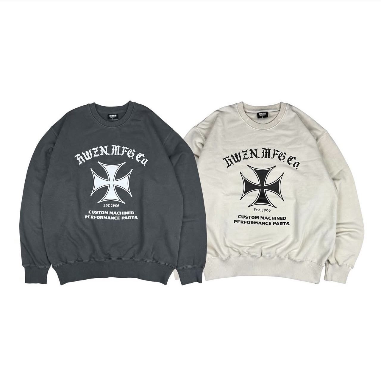 画像: HWZN.MFG.CO. | IRONCROSS CREWNECK SWEAT 