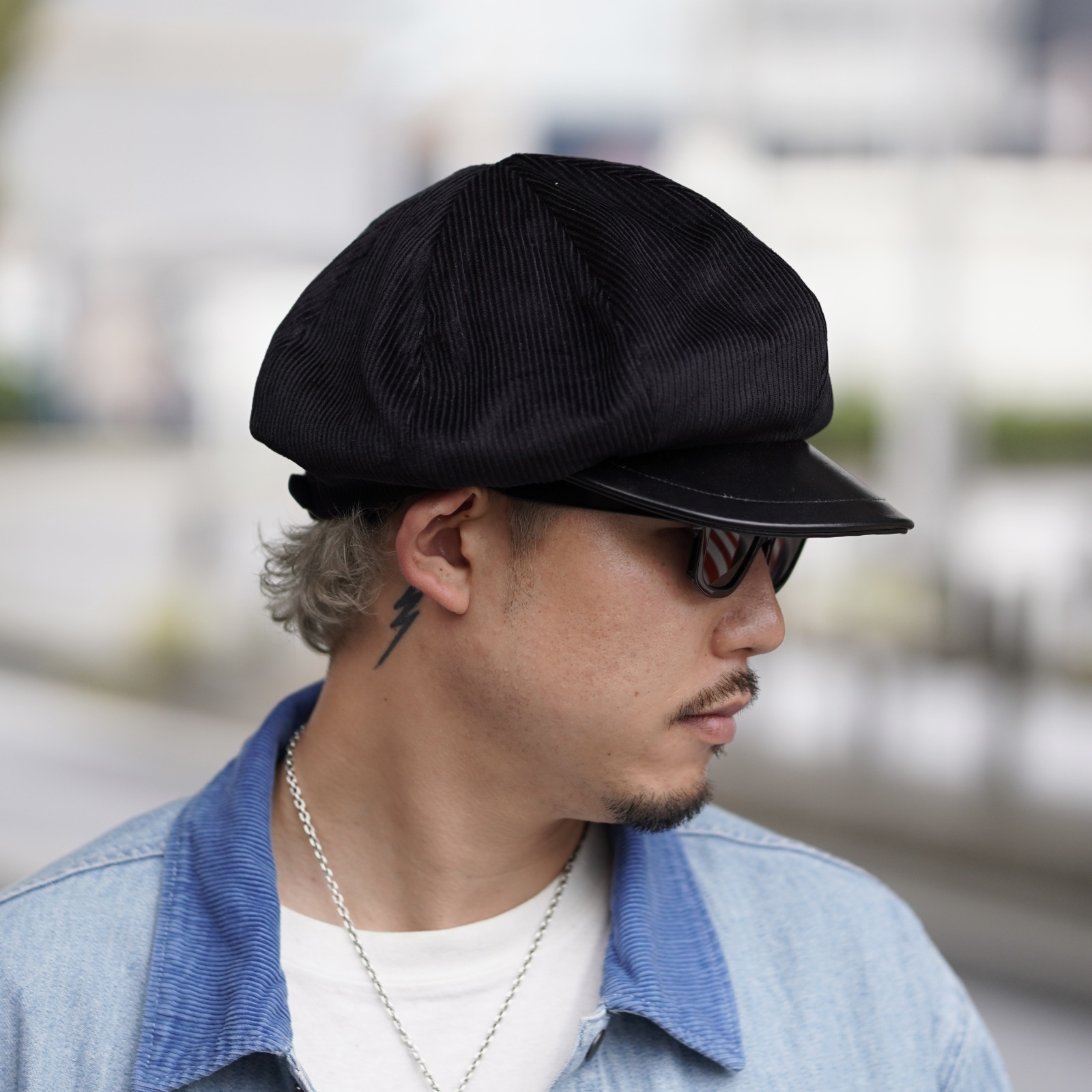 画像2: Hoodlum (フッドラム) | BIKER CAP -CORDUROY-  (2)