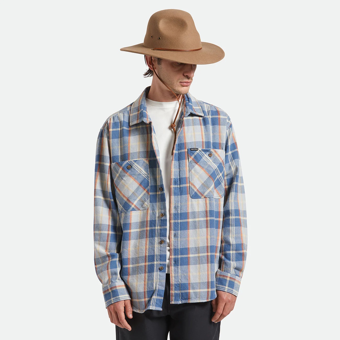 画像7: BRIXTON (ブリクストン) | CEDAR PACKABLE WG FEDORA  (7)