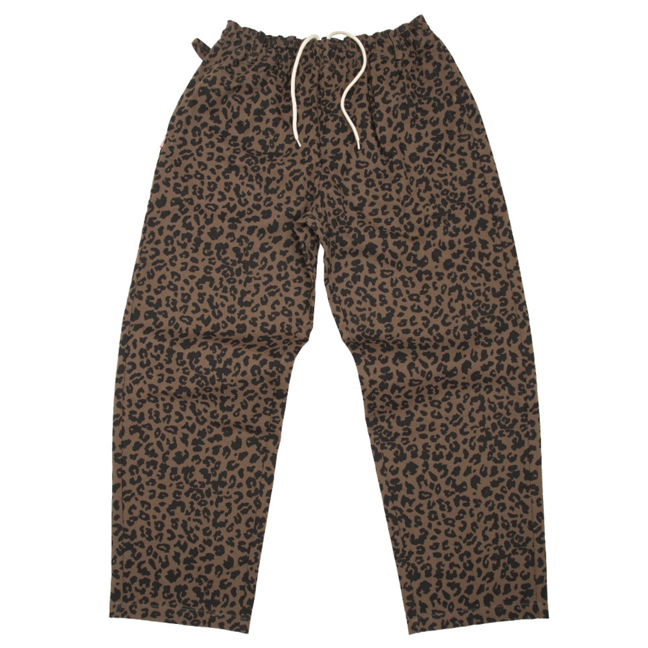 画像1: FLUTTER (フラッター) | The Holiday - Comfy fit- Cotton Twill Leopard Easy Pants  (1)