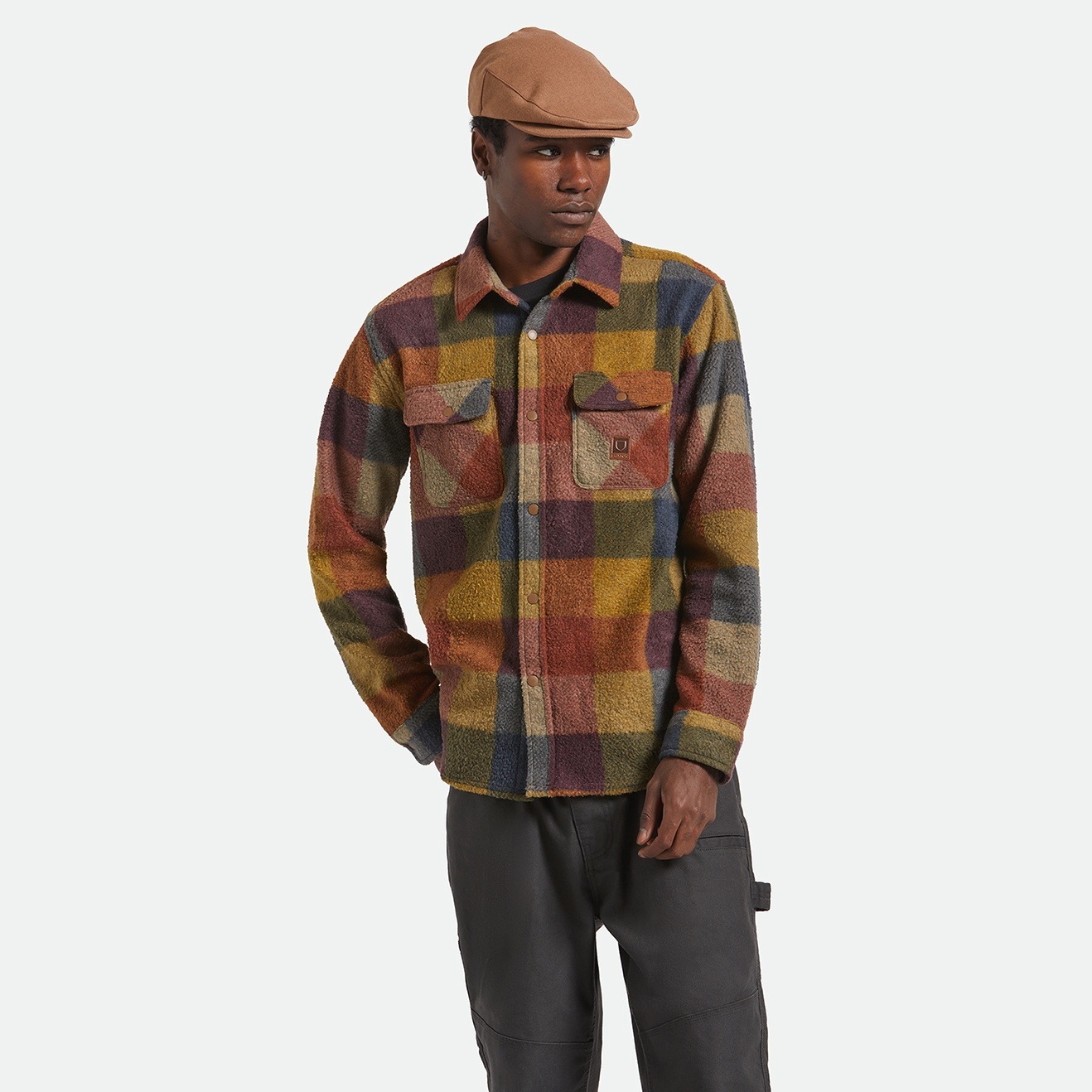 画像5: BRIXTON (ブリクストン) | BOWERY L/S ARCTIC STRETCH FLEECE  (5)