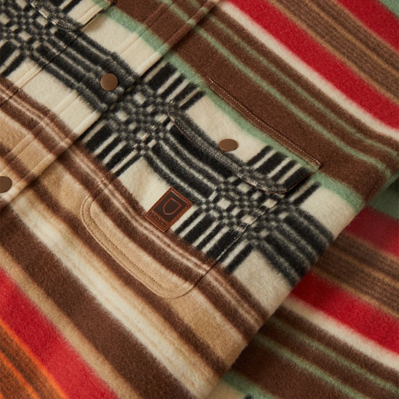 画像5: BRIXTON (ブリクストン) | BOWERY L/S ARCTIC STRETCH FLEECE  (5)