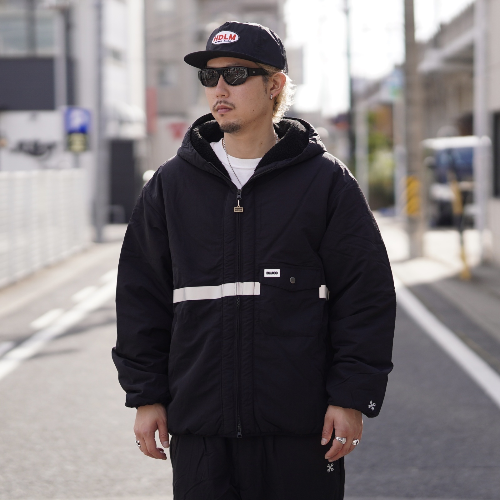 画像1: BLUCO (ブルコ) | HOODED REFLECTOR JACKET (1)