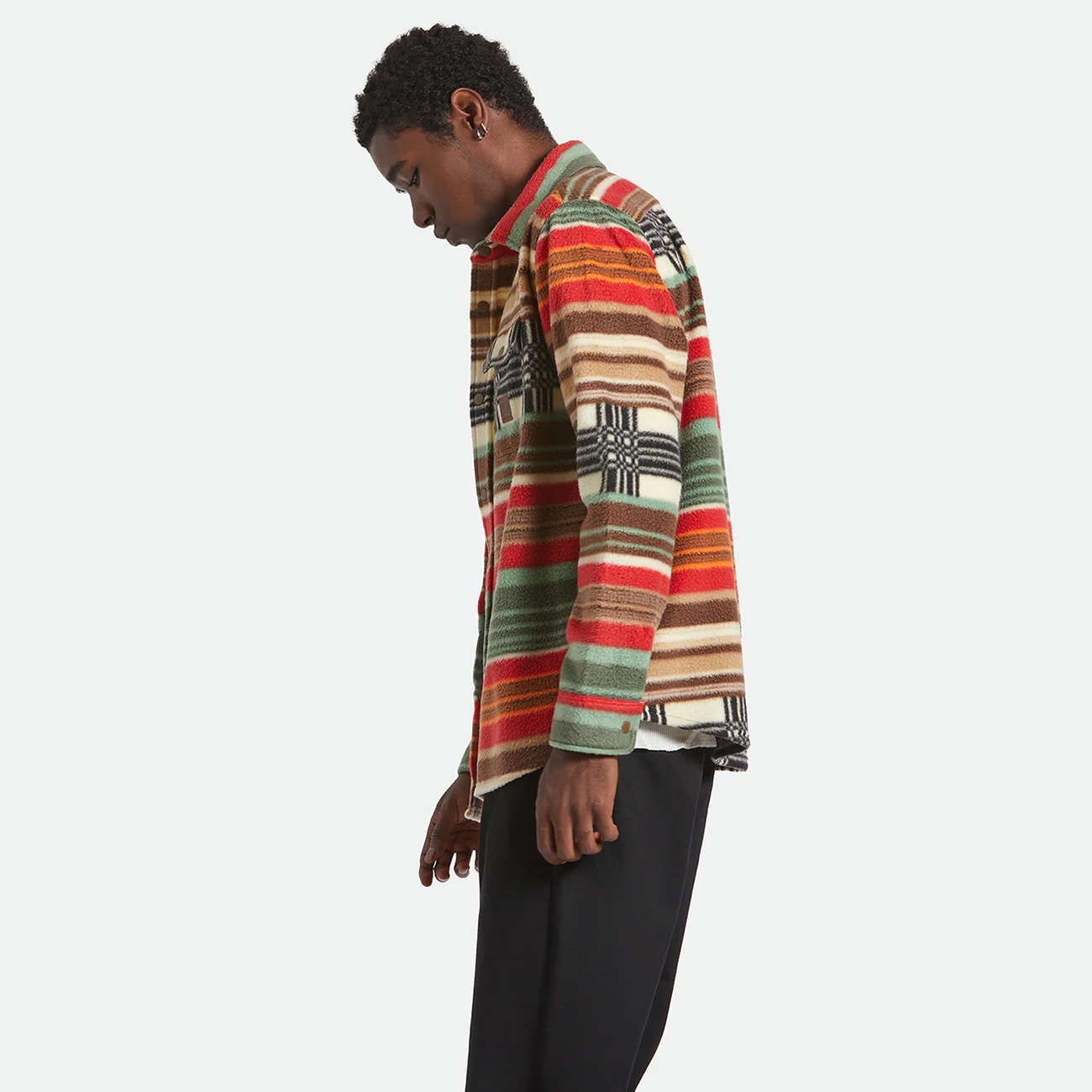 画像8: BRIXTON (ブリクストン) | BOWERY L/S ARCTIC STRETCH FLEECE  (8)