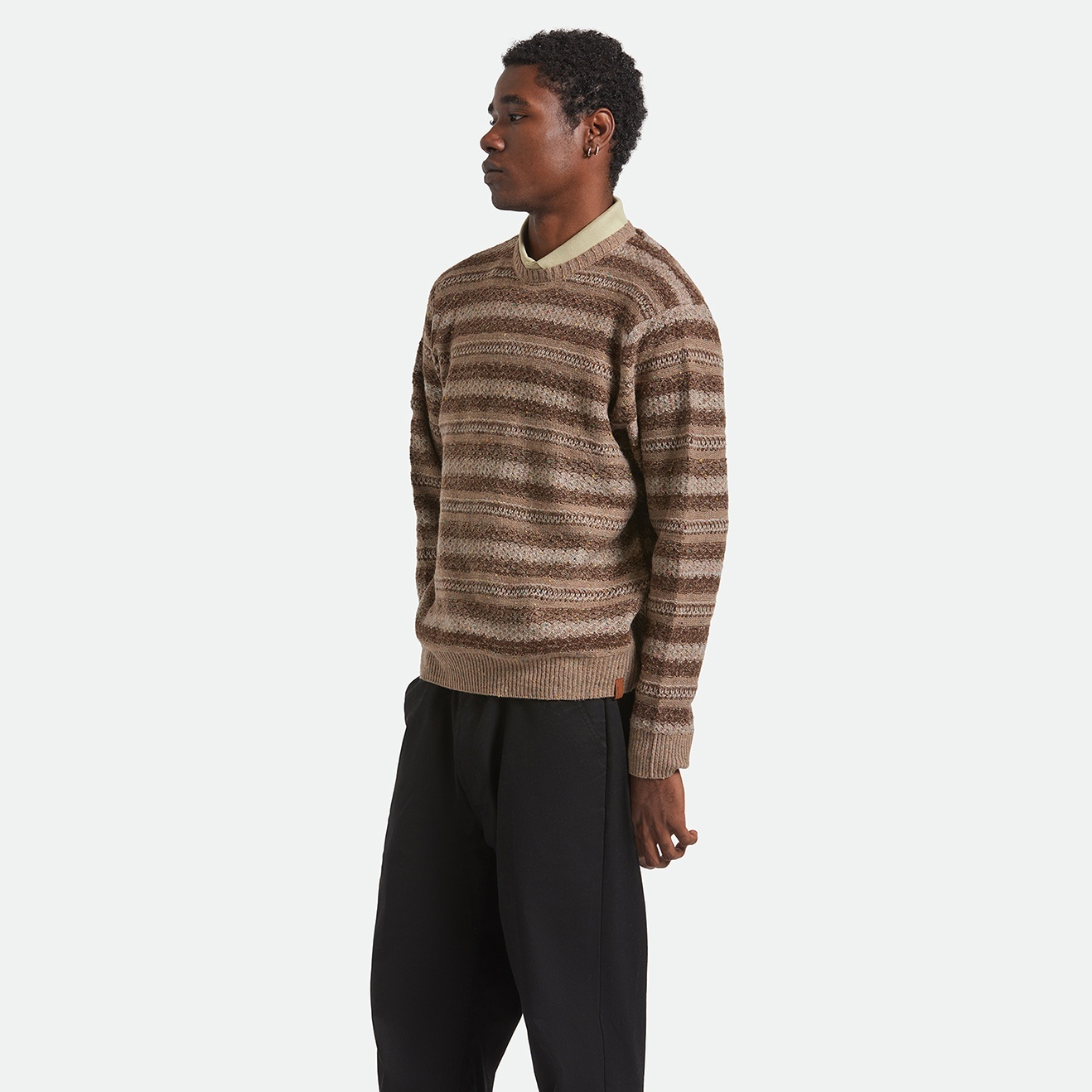 画像6: BRIXTON (ブリクストン) | MIDNIGHT CREW SWEATER  (6)