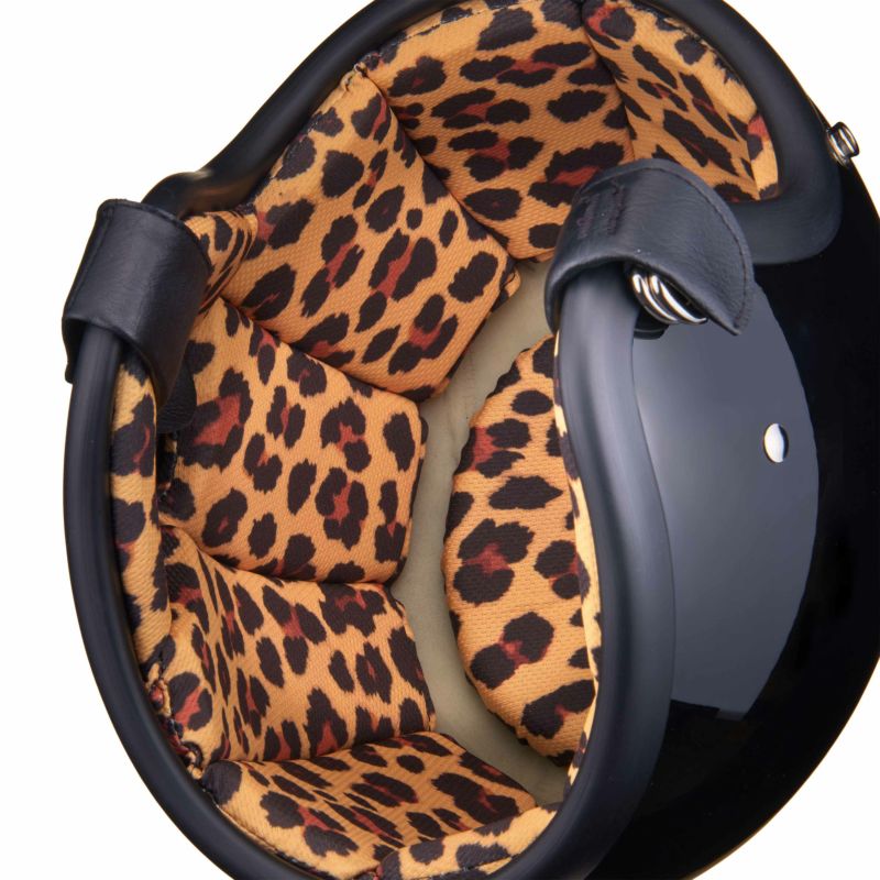 画像4: TT&CO. (ティーティーアンドカンパニー) | 500-TX DILECT INTERIOR LEOPARD JET HELMET ヘルメット  (4)