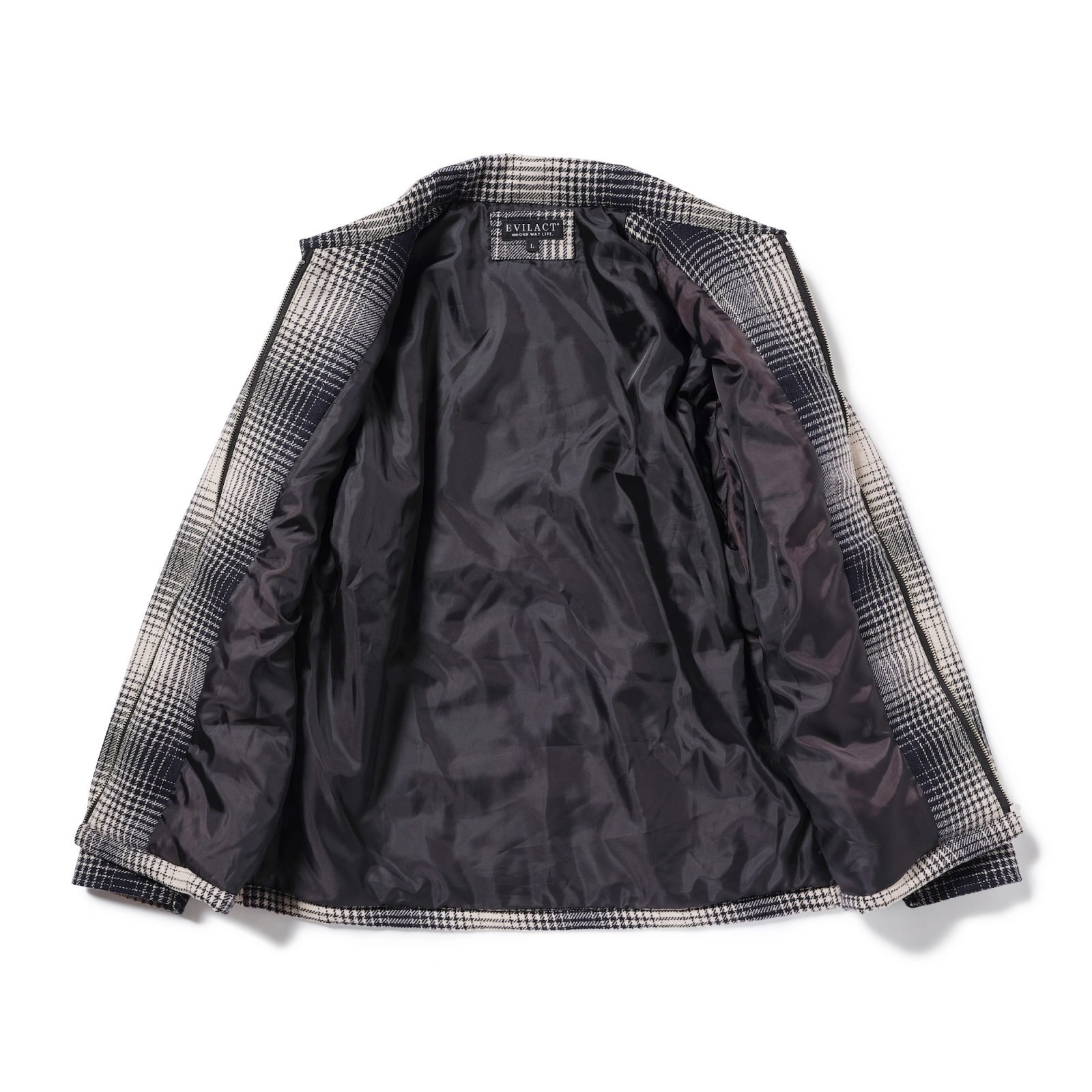 画像3: EVILACT (イーヴルアクト) | CHECK PADDED JKT  (3)