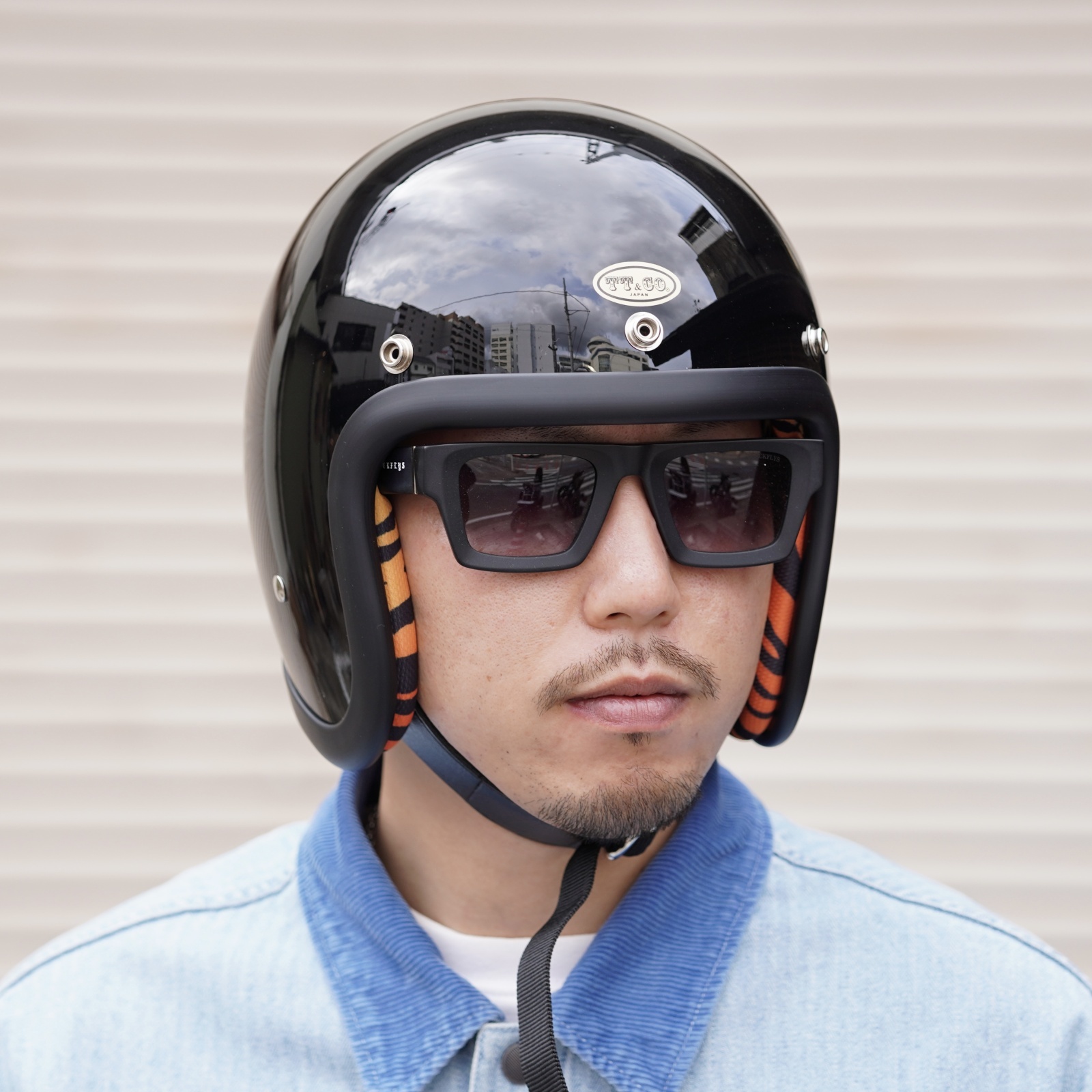 画像10: TT&CO. (ティーティーアンドカンパニー) | 500-TX DILECT INTERIOR TIGER JET HELMET ヘルメット  (10)