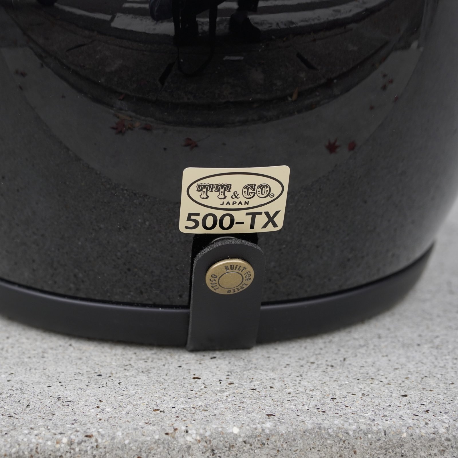 画像9: TT&CO. (ティーティーアンドカンパニー) | 500-TX DILECT INTERIOR TIGER JET HELMET ヘルメット  (9)