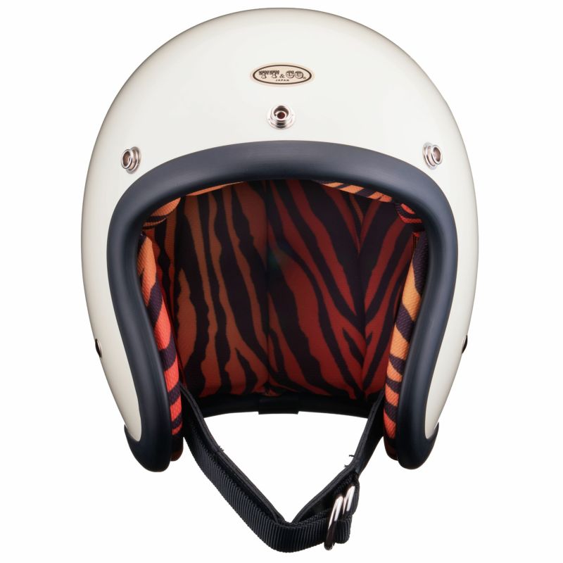 画像2: TT&CO. (ティーティーアンドカンパニー) | 500-TX DILECT INTERIOR TIGER JET HELMET ヘルメット  (2)