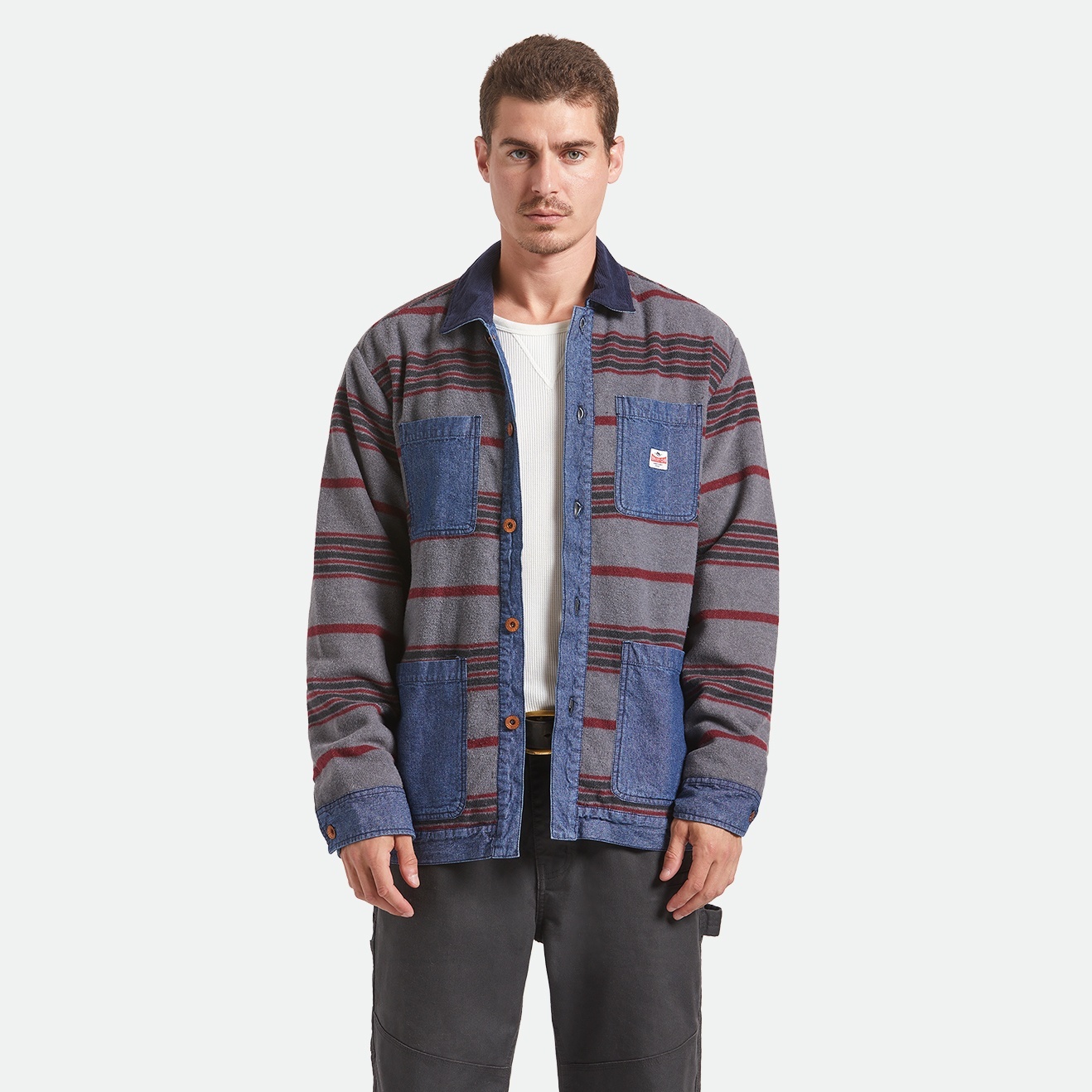 画像6: 【20%OFF】BRIXTON (ブリクストン) | ALTERED THREADS CHORE COAT  (6)