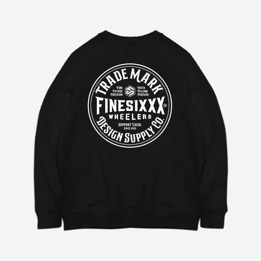 画像2: FINESIXXX (ファインシックス) | TRADE MARK EMBROIDERY SWEAT  (2)