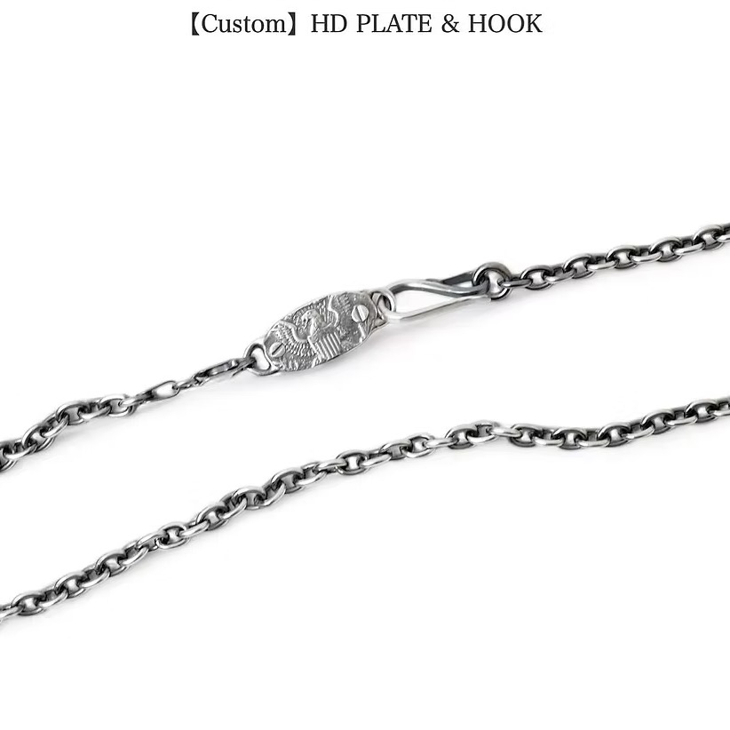 画像1: RAOING (ローイング) | Silver925 Chain【Custom】HD PLATE & HOOK  (1)