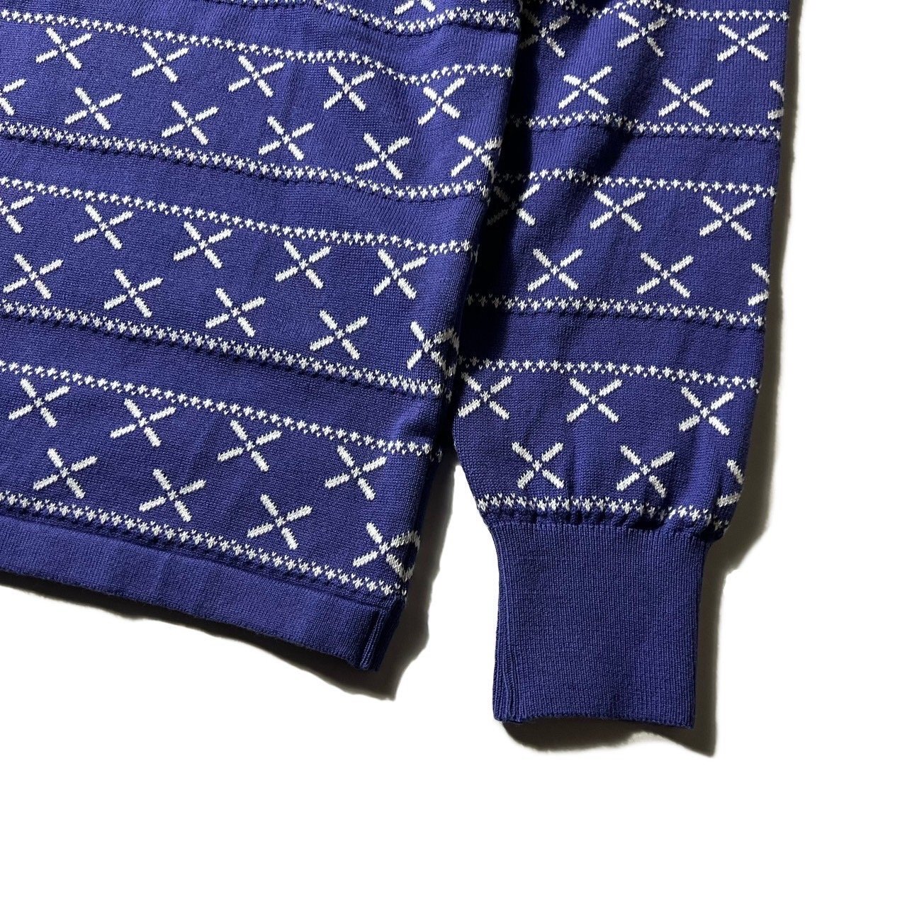 画像5: DAZZLESUGAR (ダズルシュガー) | Jacquard Henley L/S tee  (5)