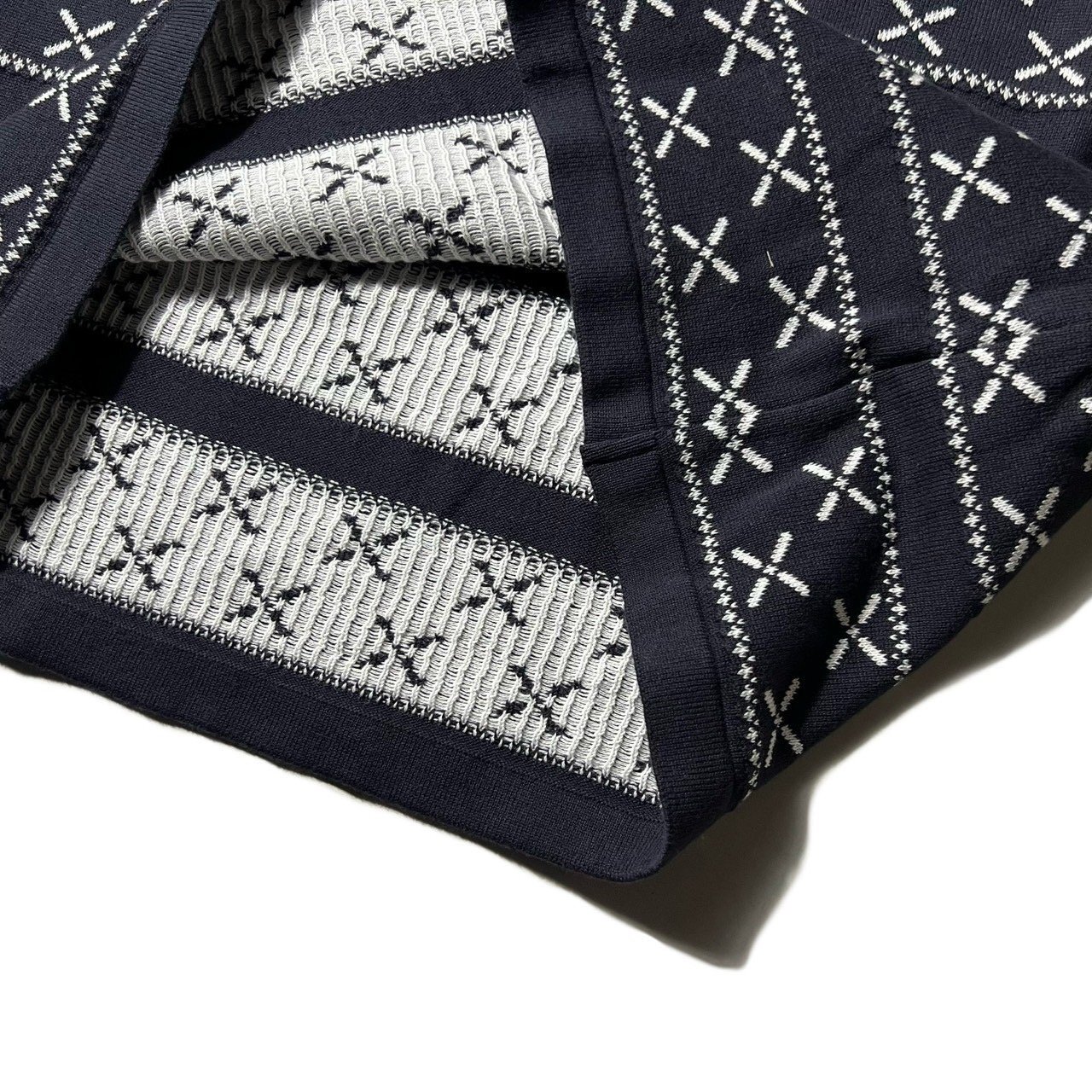 画像6: DAZZLESUGAR (ダズルシュガー) | Jacquard Henley L/S tee  (6)