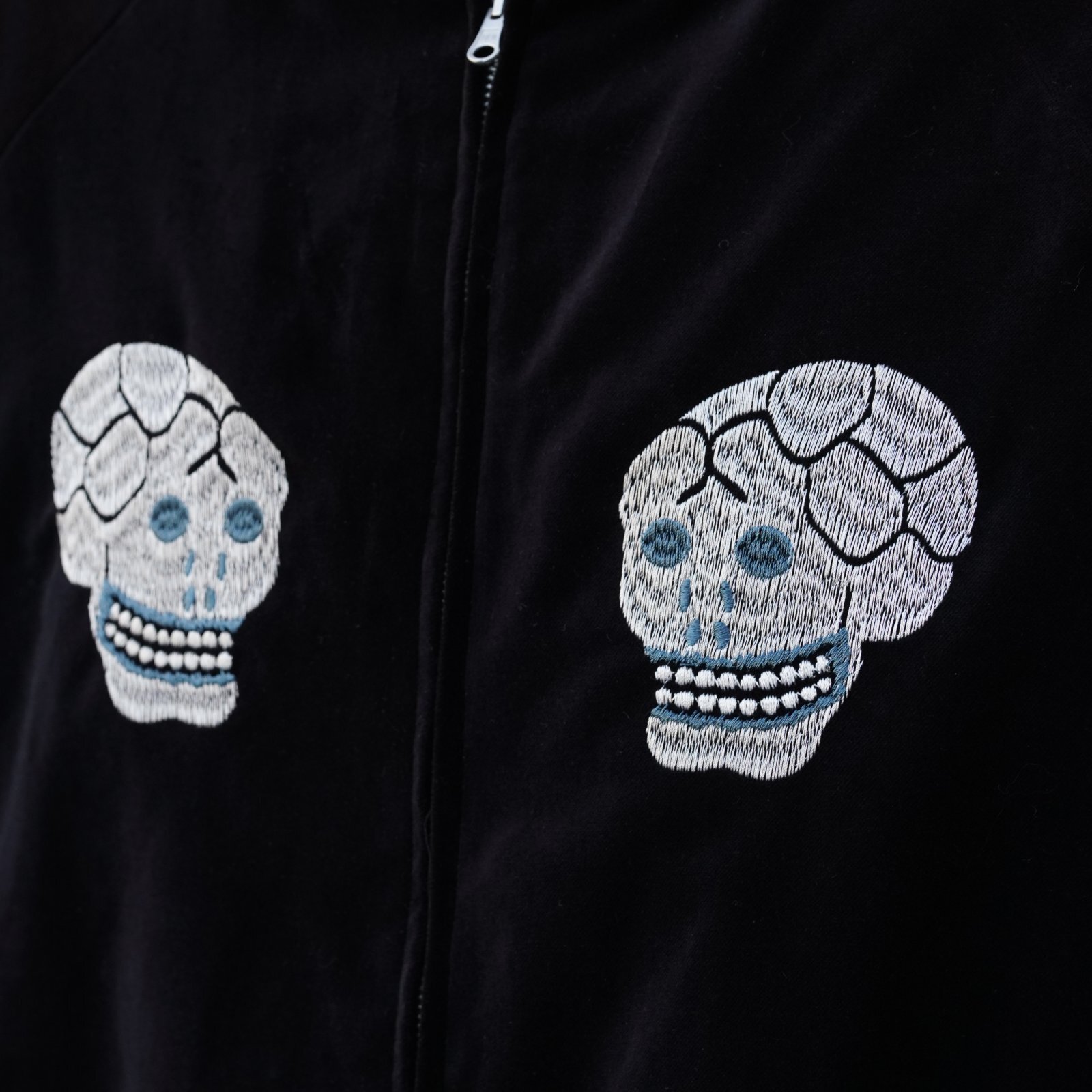 画像3: THRIFTY LOOK | SNAKE & SKULL SOUVENIR JACKET  (3)