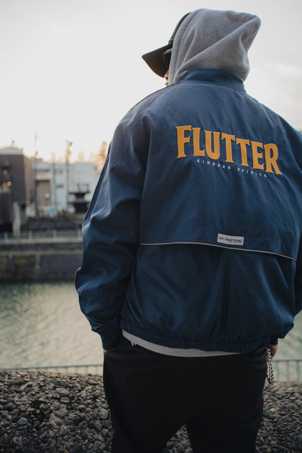 画像: FLUTTER (フラッター) | OG Logo Bomber Jacket 
