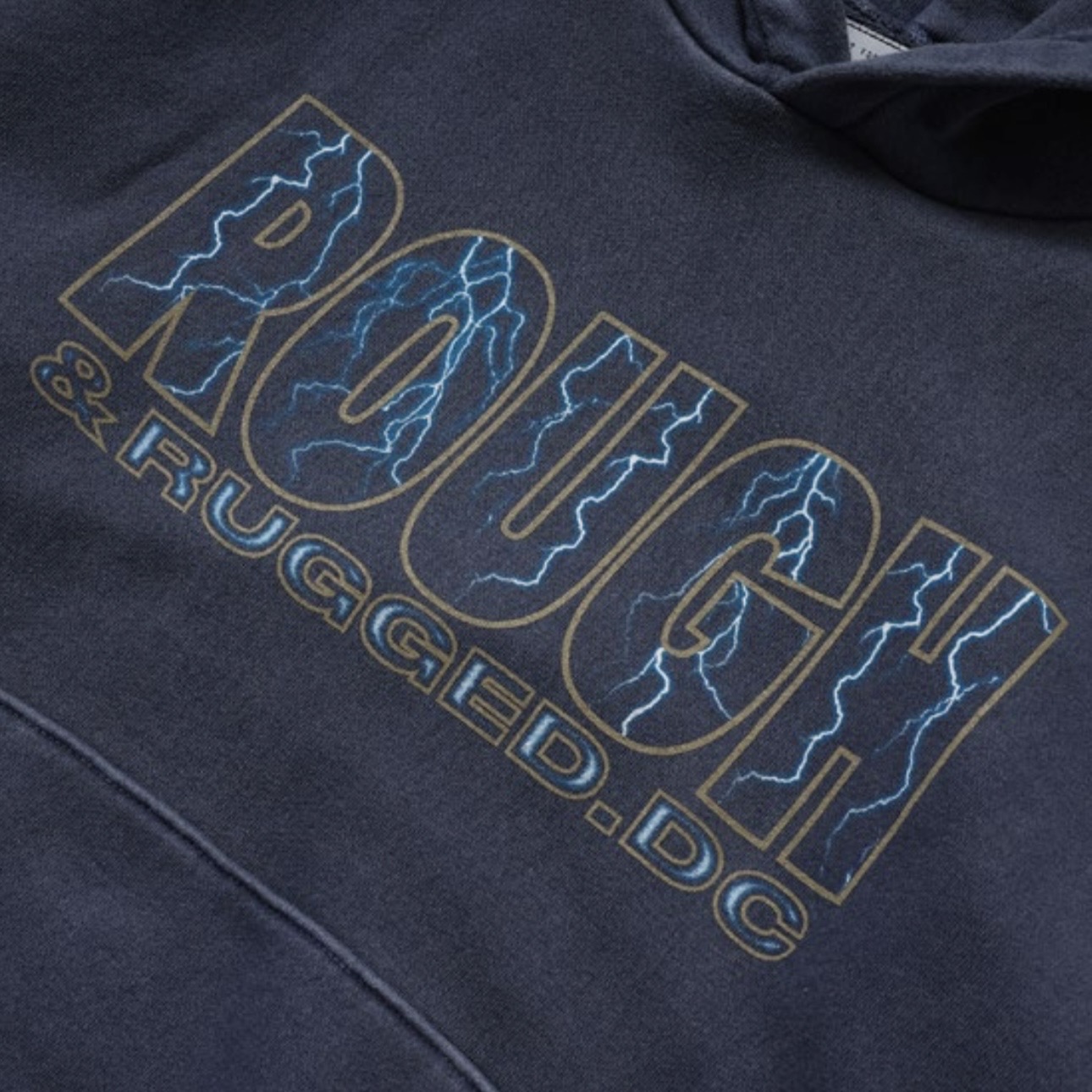 画像2: ROUGH AND RAGGED (ラフアンドラゲッド) | DESIGN HOODIE  (2)